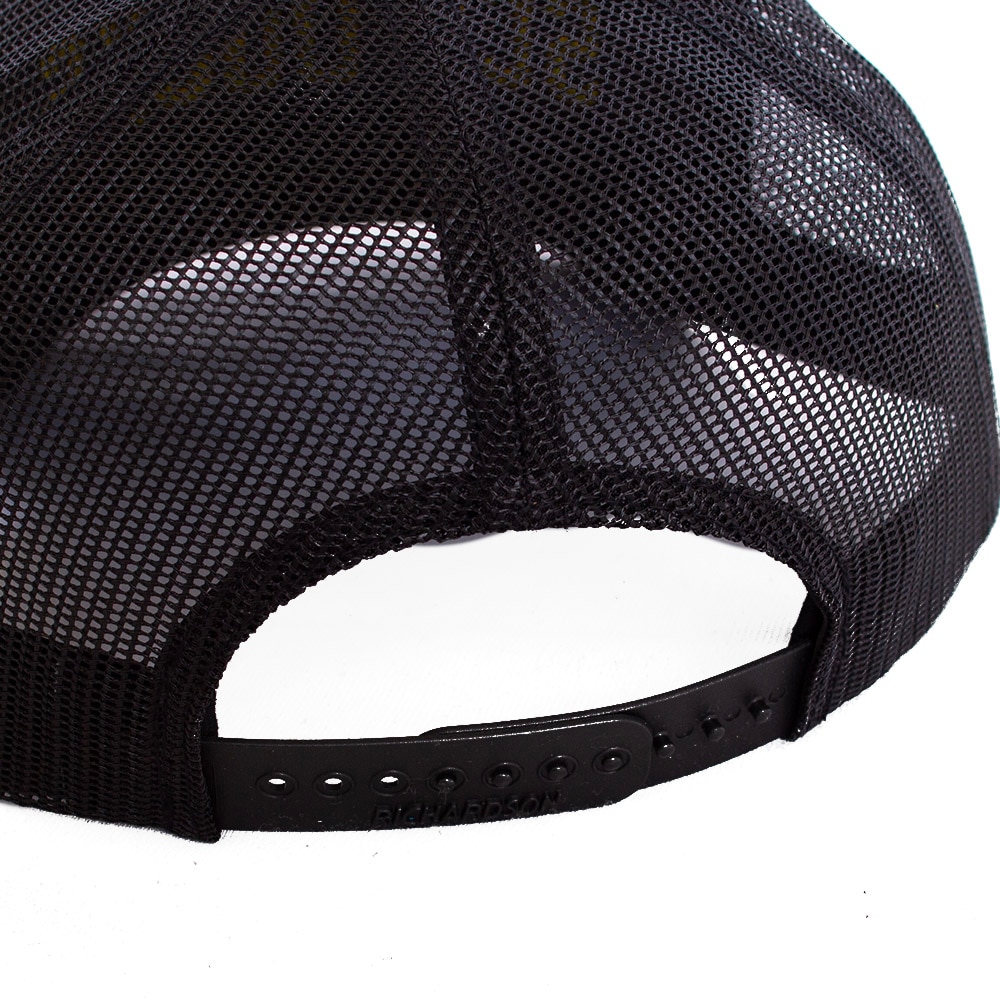 Sco-Ducks, Richardson, Black, Trucker, Cotton Blend, Accessories, Unisex, 112, Mesh, Adjustable, Hat, 960295